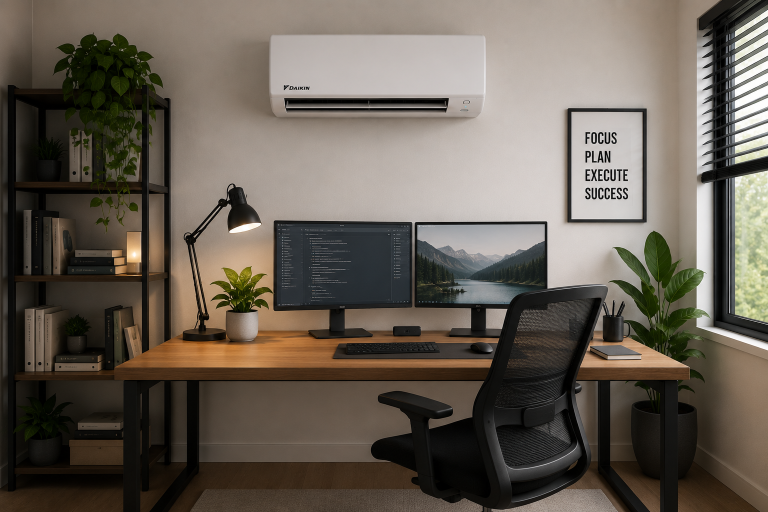 Home office air conditioning